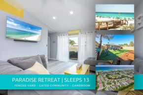 Luxurious Beach House With office, Mins walk to a PRIVATE Beach & shops, Large gated backyard 28